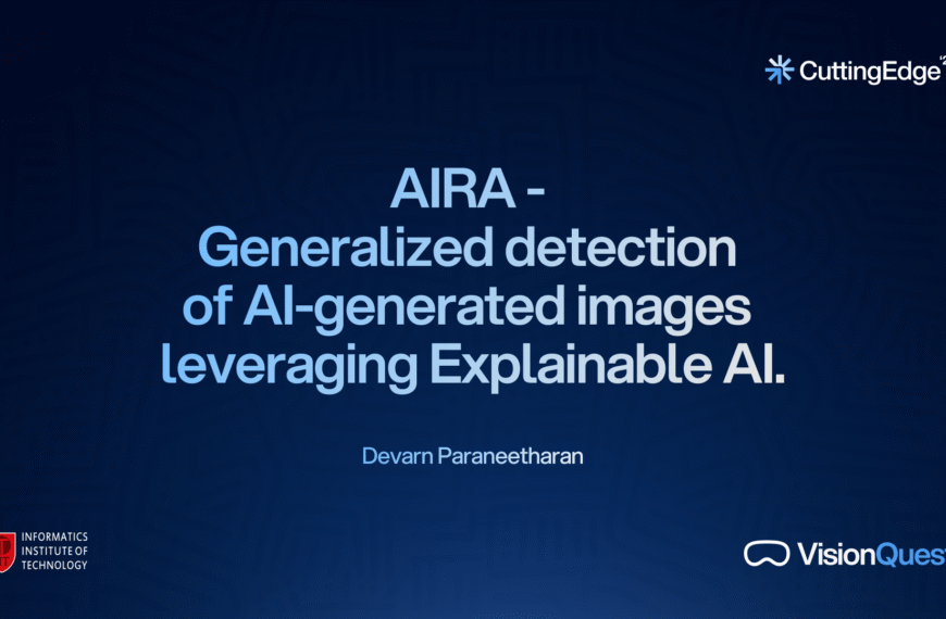 AIRA – Generalized detection of AI-generated images leveraging Explainable AI