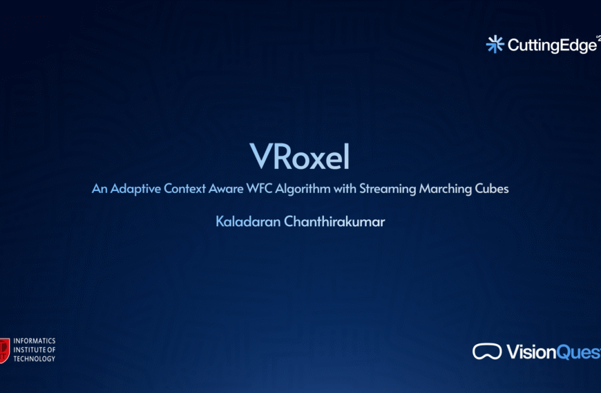 VRoxel: An adaptive context aware WFC algorithm with streaming Marching Cubes