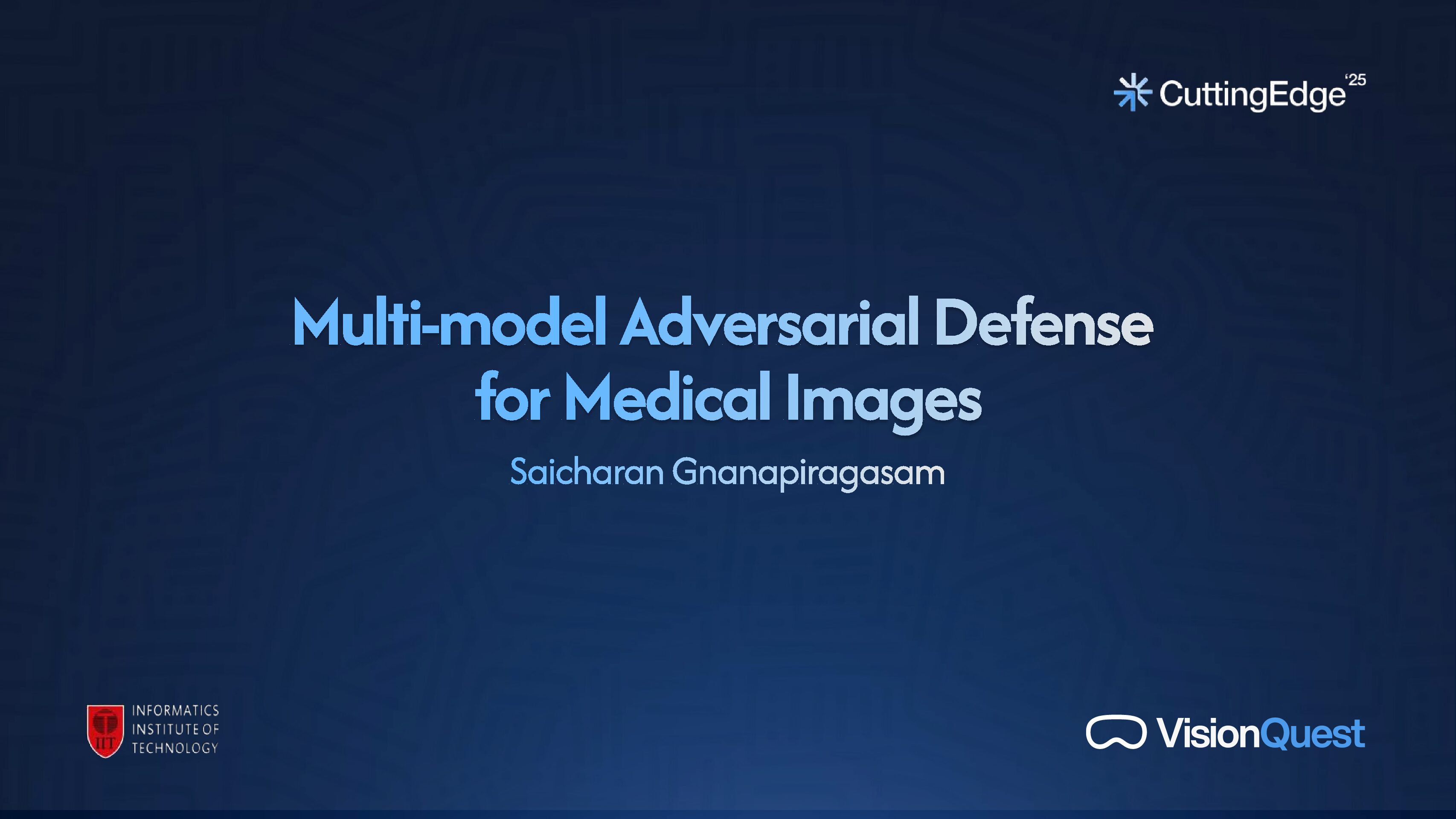 MMAD : Multi-model Adversarial Defense for Medical Images