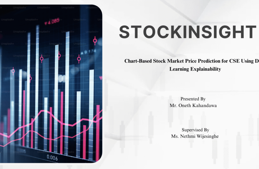 Chart Based Stock Market Price Prediction for CSE using Deep Learning Explainability