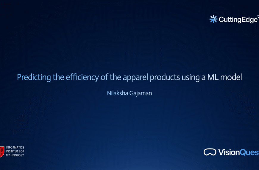 Predicting the efficiency of apparel production using ML model