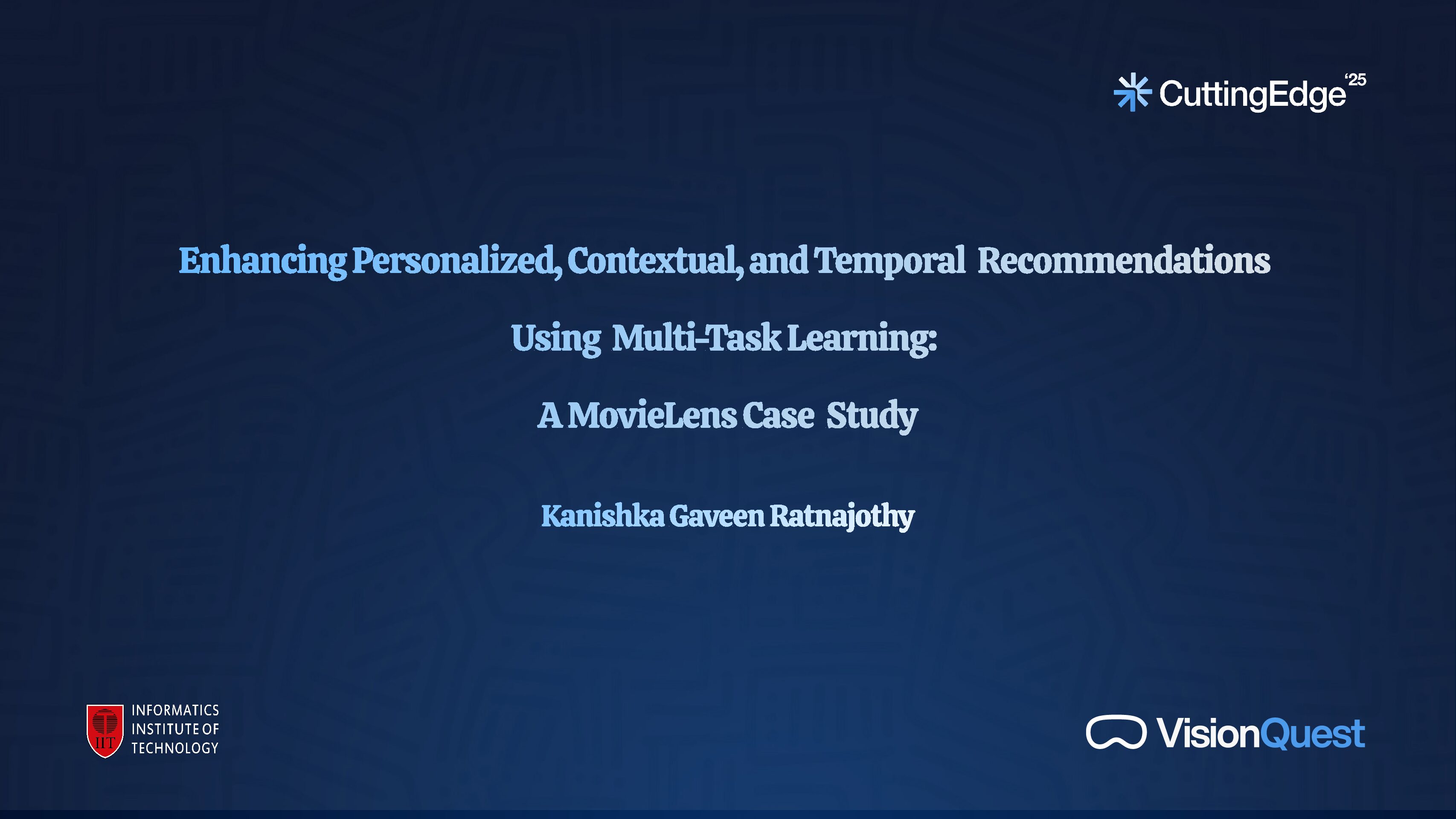 Enhancing Personalized, Contextual, and Temporal Recommendations Using Multi-Task Learning: A MovieLens Case Study